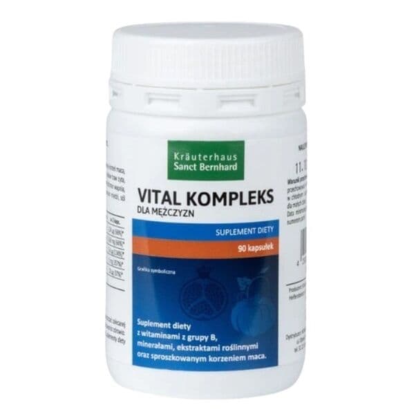 KRAUTERHAUS SANCT BERNHARD Vital Complex for men (90 caps)