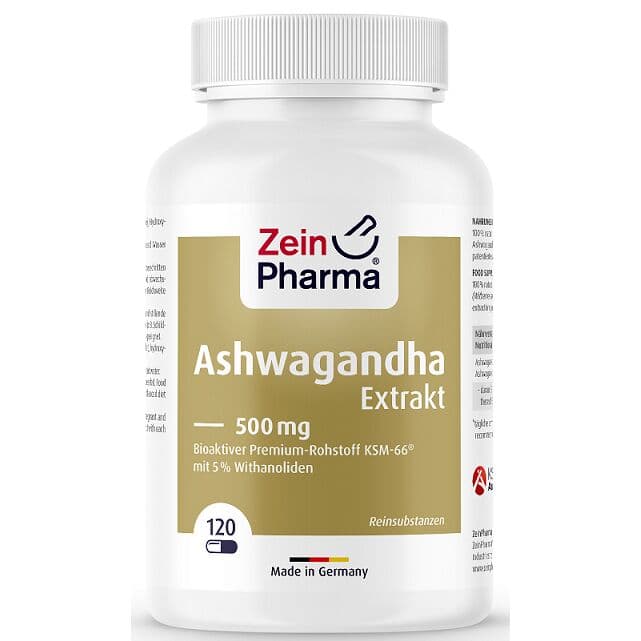 Ashwagandha Extract, 500mg – 120 caps