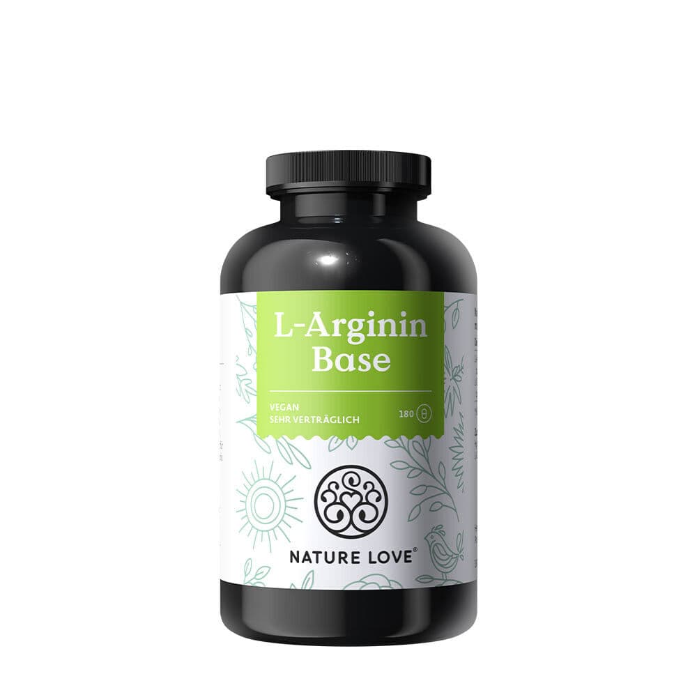 Nature Love L-Arginine Base (180 Kapseln)