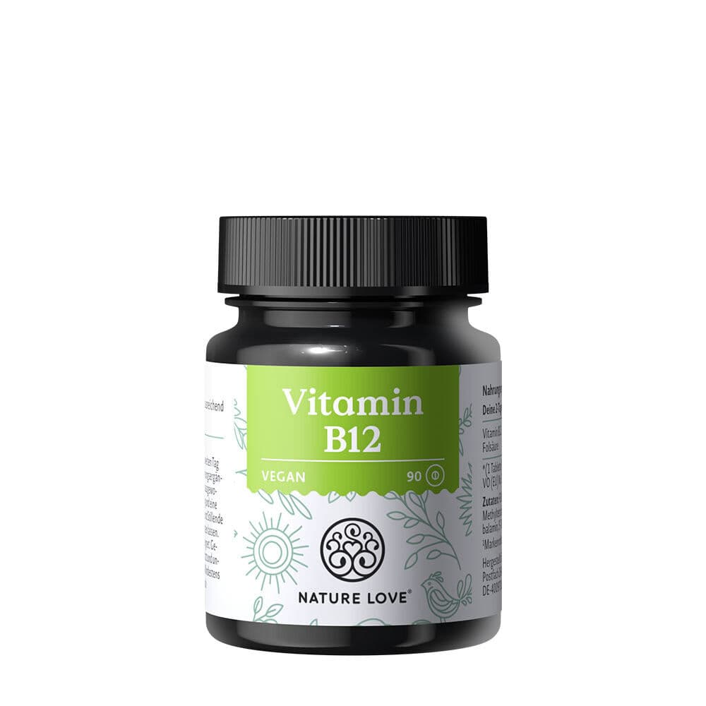 Nature Love Vitamin B12 (90 Veg Tabletten)