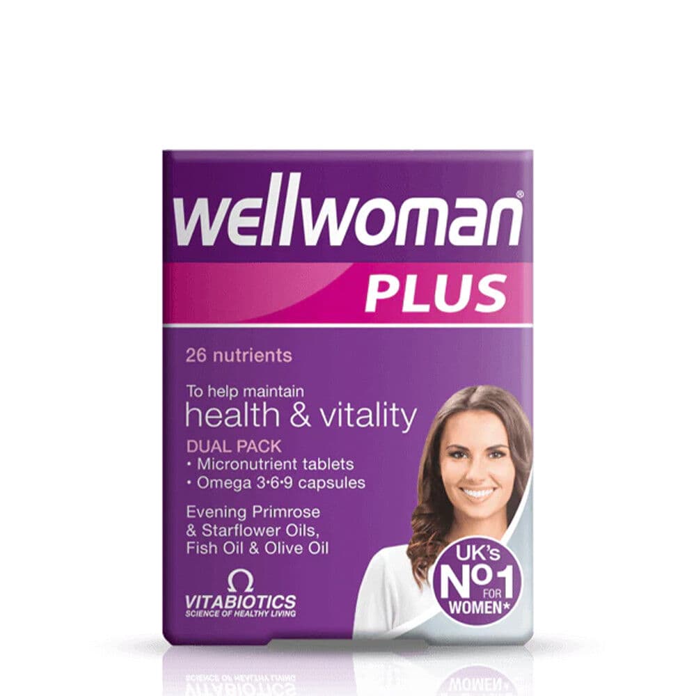 Vitabiotics Wellwoman Plus Omega 3-6-9 (56 tabletten)