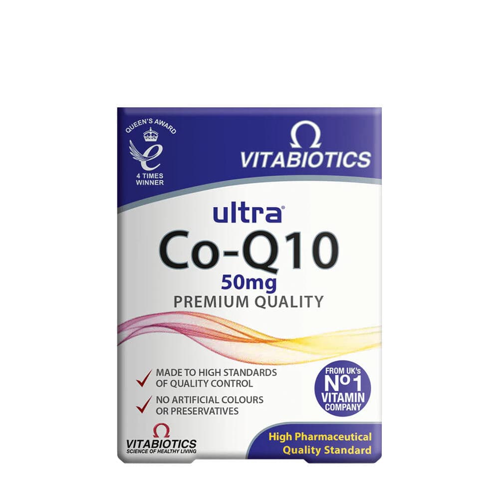 Vitabiotics Ultra Co-Q10 50 mg (60 tabletten)