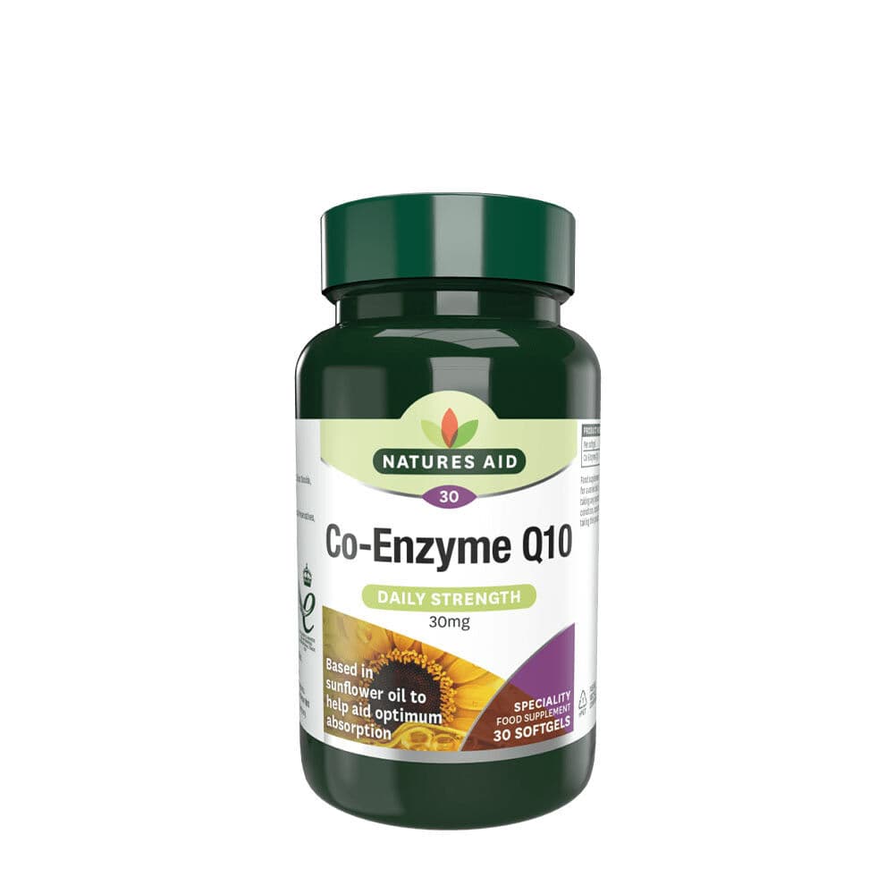 Natures Aid Co-Enzyme Q10 30 mg (30 softgels)