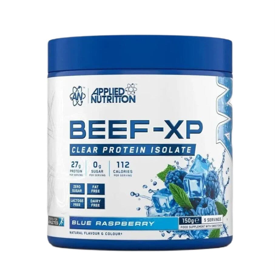 Applied Nutrition – Beef-XP, Blue Raspberry – 150g (5 servings)