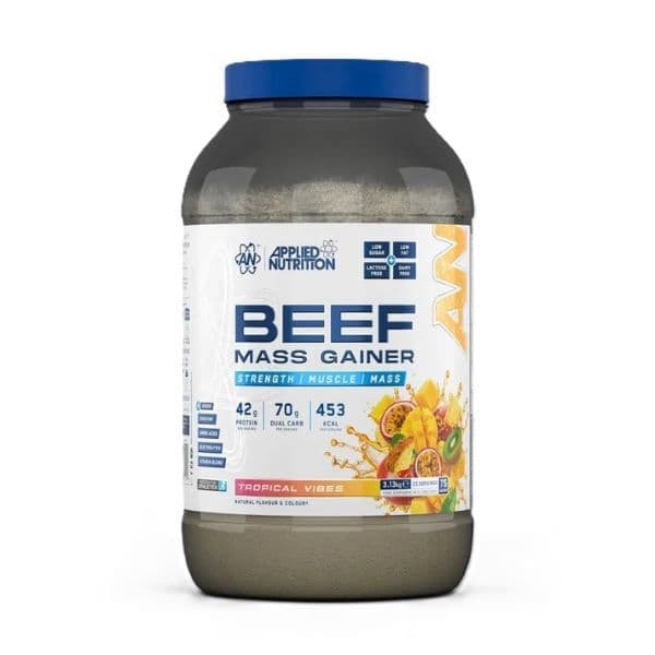 Beef Mass Gainer, Tropical Vibes – 3130g