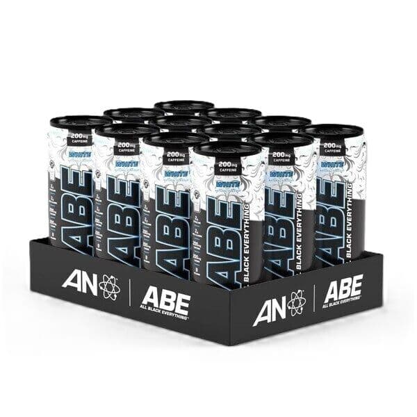 ABE Energy + Performance Cans, White – 12 x 330 ml