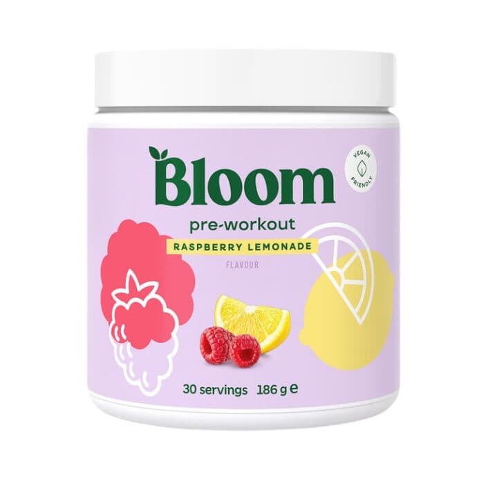 Bloom – Pre-Workout, Raspberry Lemonade – 186g