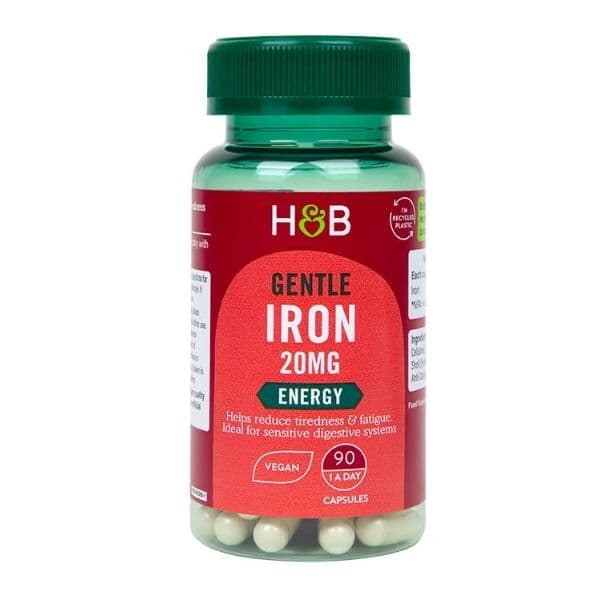 Gentle Iron, 20mg – 90 vcaps