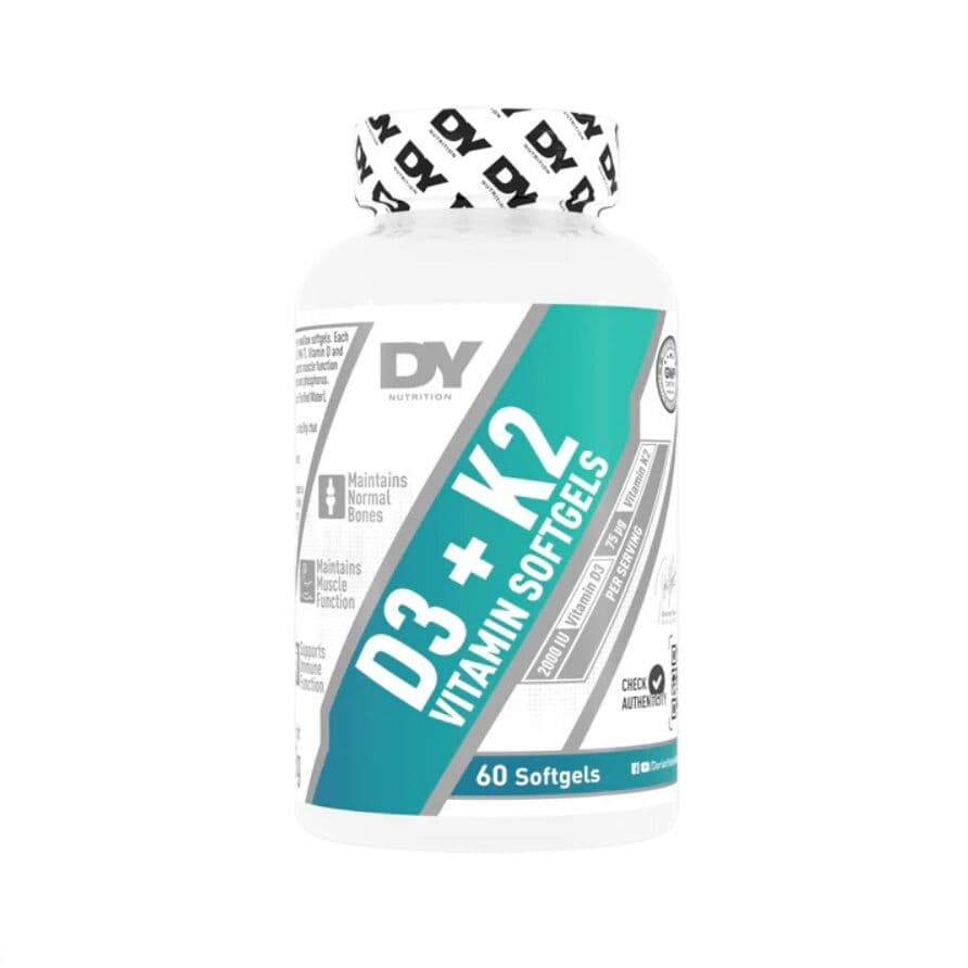 Dorian Yates – Vitamin D3+K2 – 60 softgels