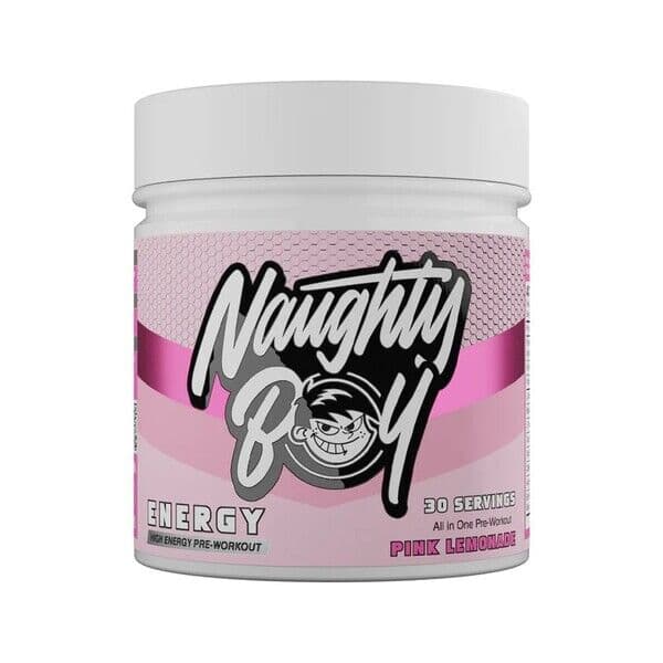 Naughty Boy Energy, Pink Lemonade – 390g
