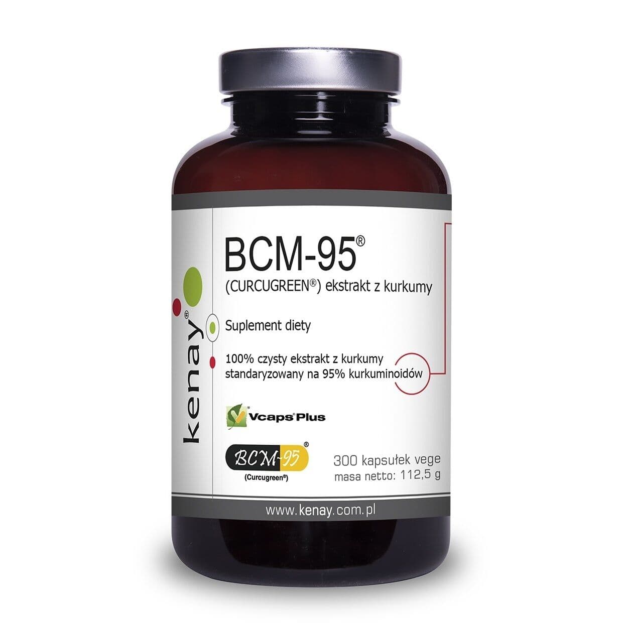 KENAY Curcumin BCM-95 Curcugreen (300 kapsler)