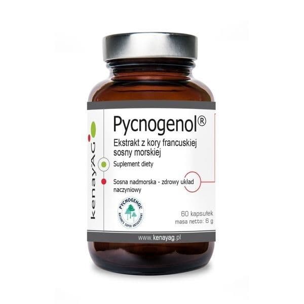 KENAY Pycnogenol French marine pine bark extract (60 kapsler)