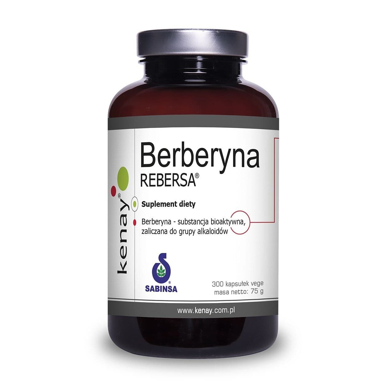KENAY Berberine Rebersa (300 capsules)
