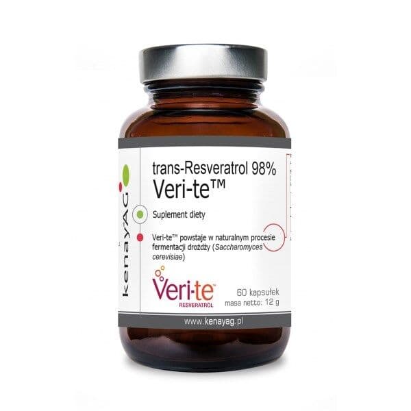 KENAY Resveratrol Trans 98% Veri-te™ (60 kapsler)