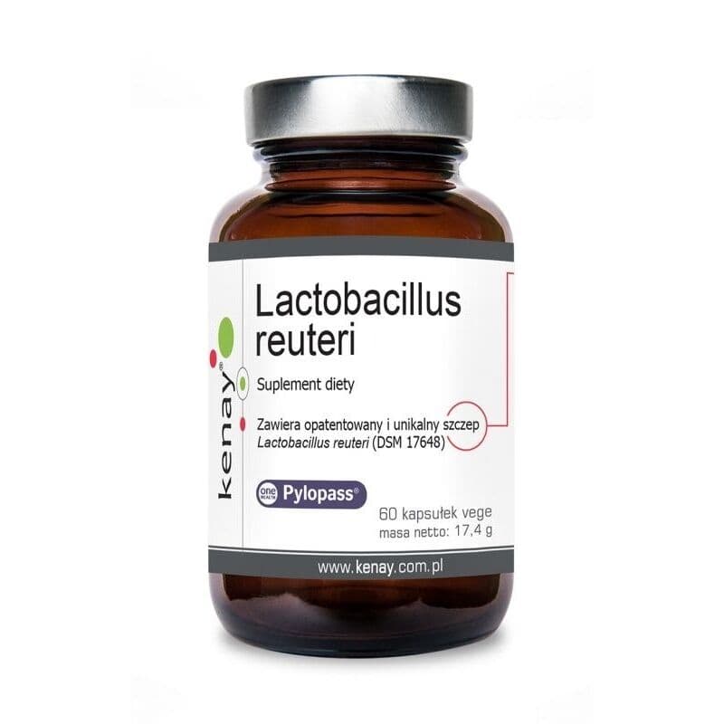 KENAY Pylopass Lactobacillus reuteri (60 kapsler)