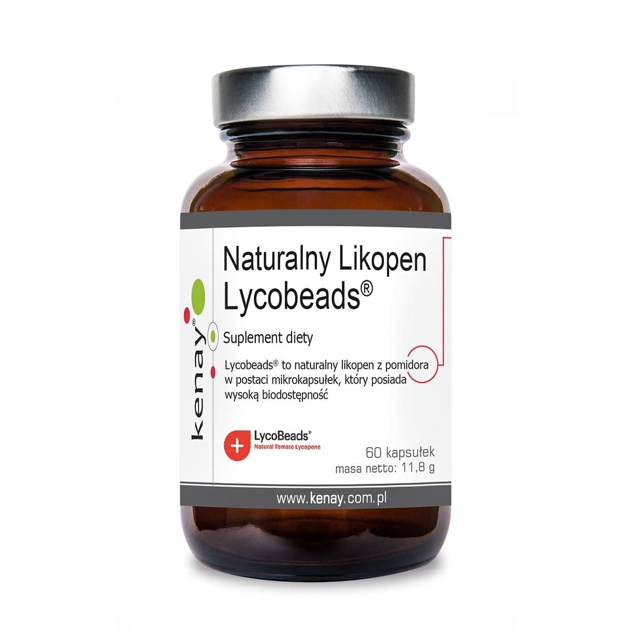 KENAY Natural Lycopene Lycobeads® (60 caps)