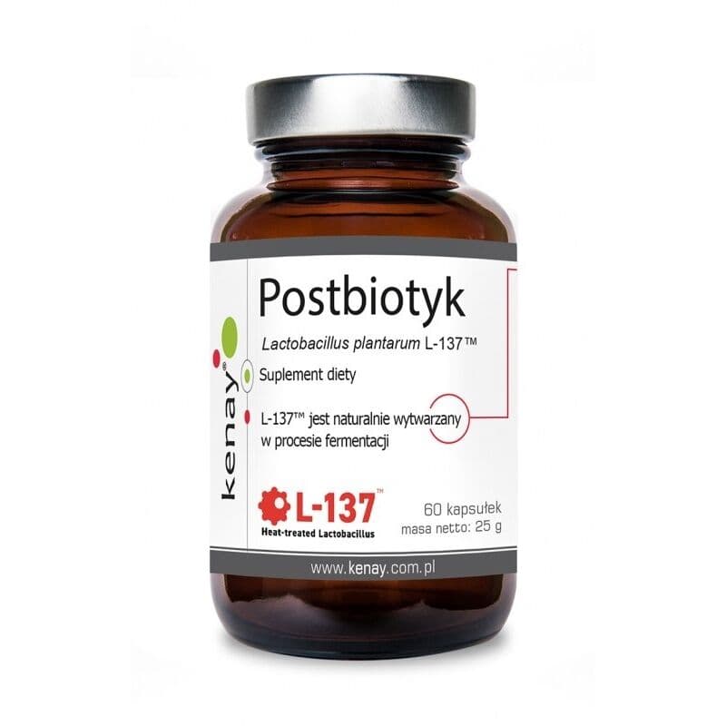 KENAY Postbiotic Lactobacillus plantarum L-137 (60 kapsler)