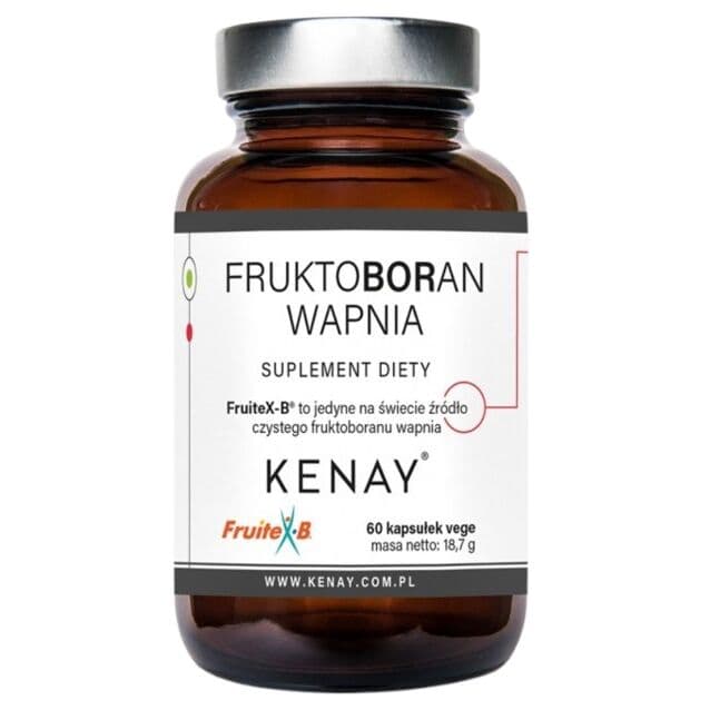 KENAY Calcium fructo-boran FruiteX-B (60 kapsler)