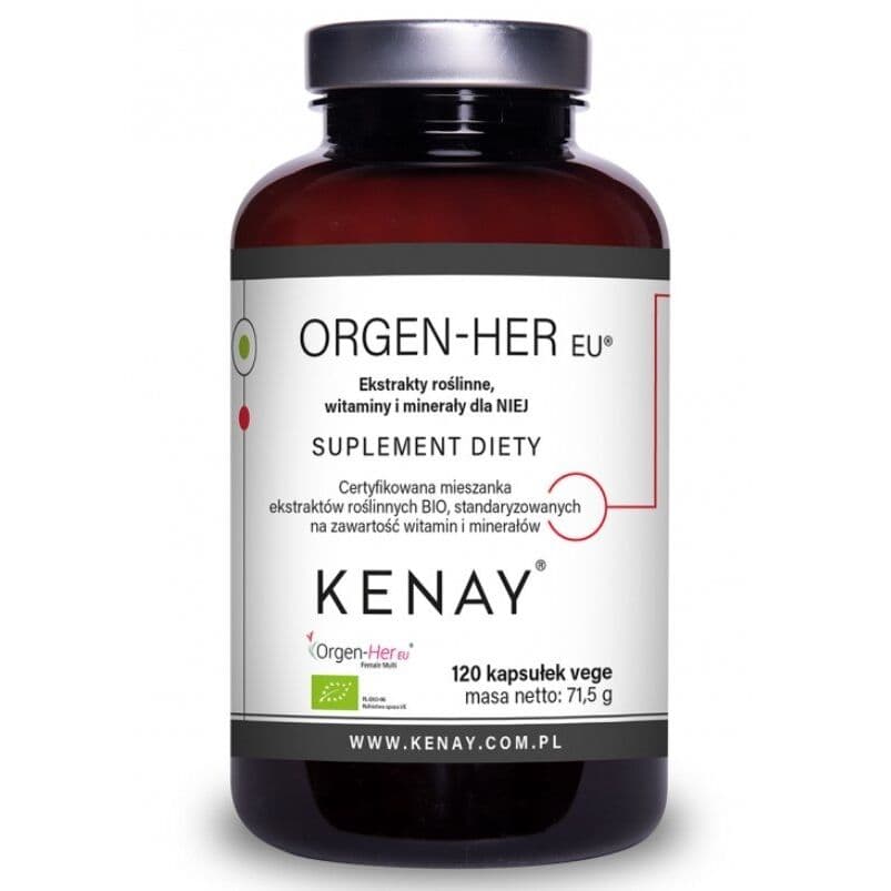 KENAY Orgen-Her (120 kapsler)
