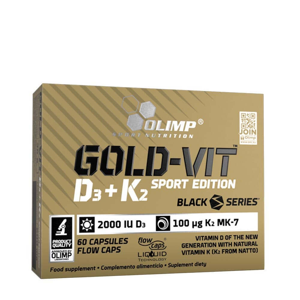 Gold Vit D3 + K2 Sport Edition - 60 Kapseln