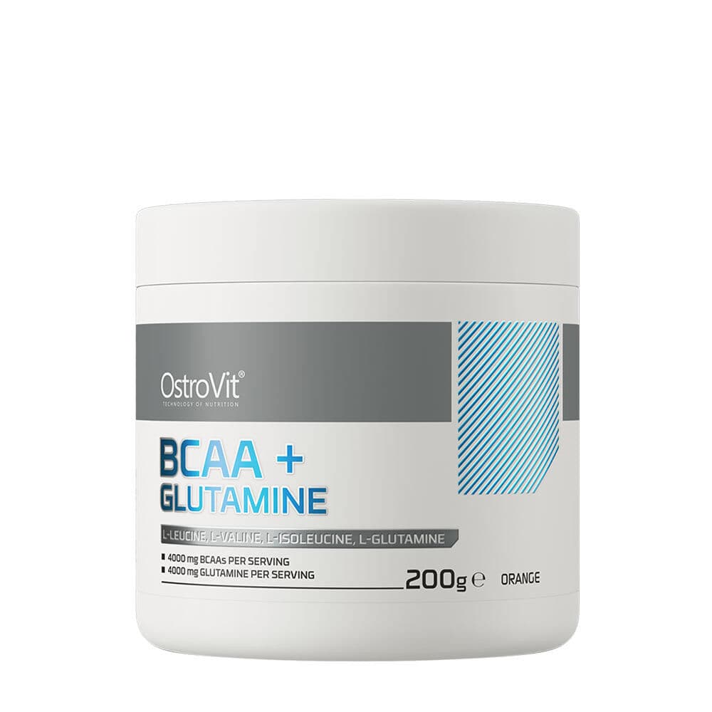 Ostrovit BCAA + Glutamine (200 g, Orange)