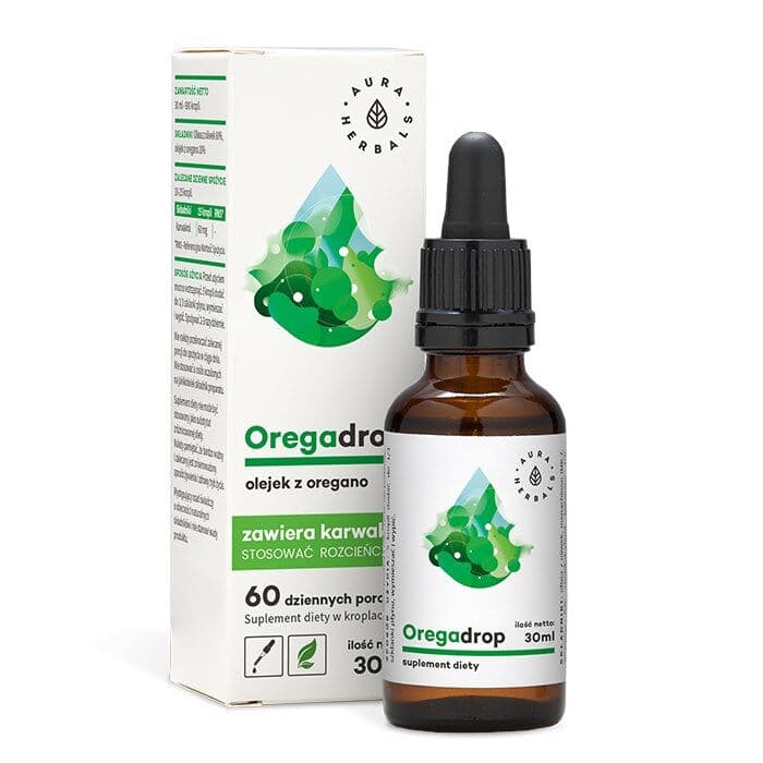 AURA HERBALS Oregadrop, Oregano Oil (30 ml / 1 fl. oz.)