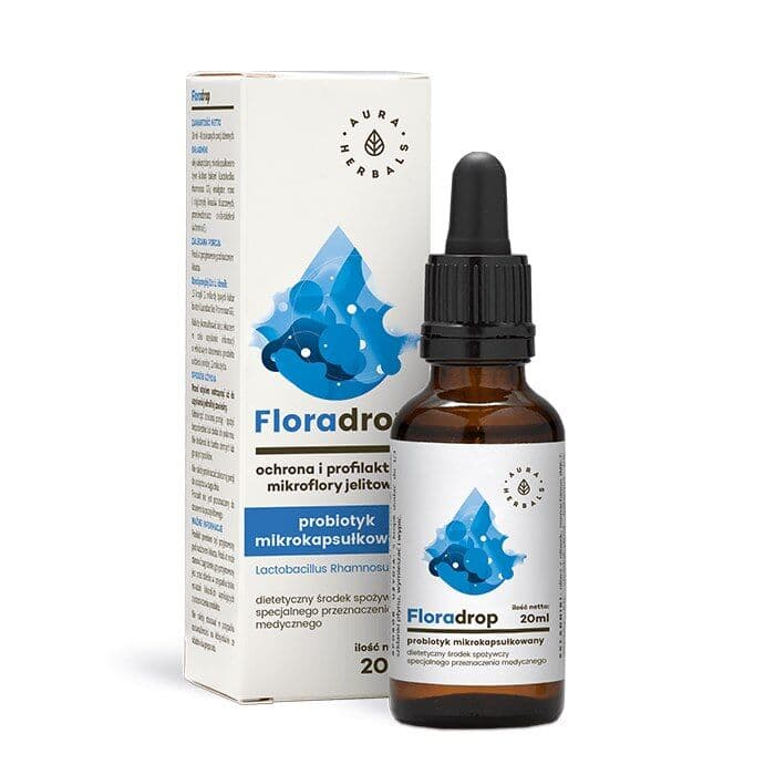 AURA HERBALS Floradrop, Lactobacillus Rhamnosus GG (20 ml / 0,68 fl. oz.)