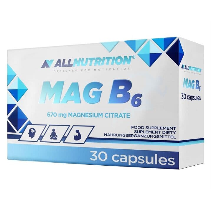 MAG B6, 670mg – 30 caps