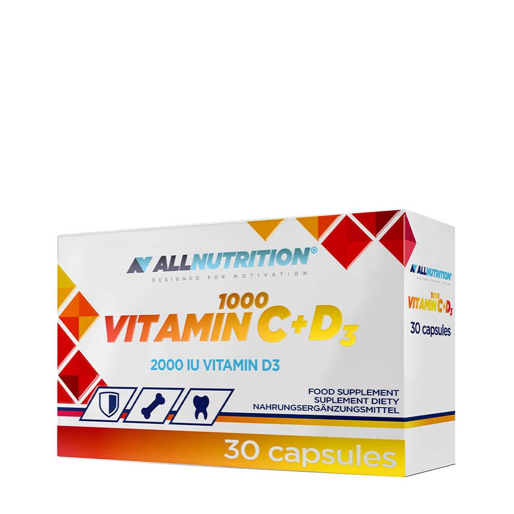 Vitamin C 1000 + D3 – 30 caps