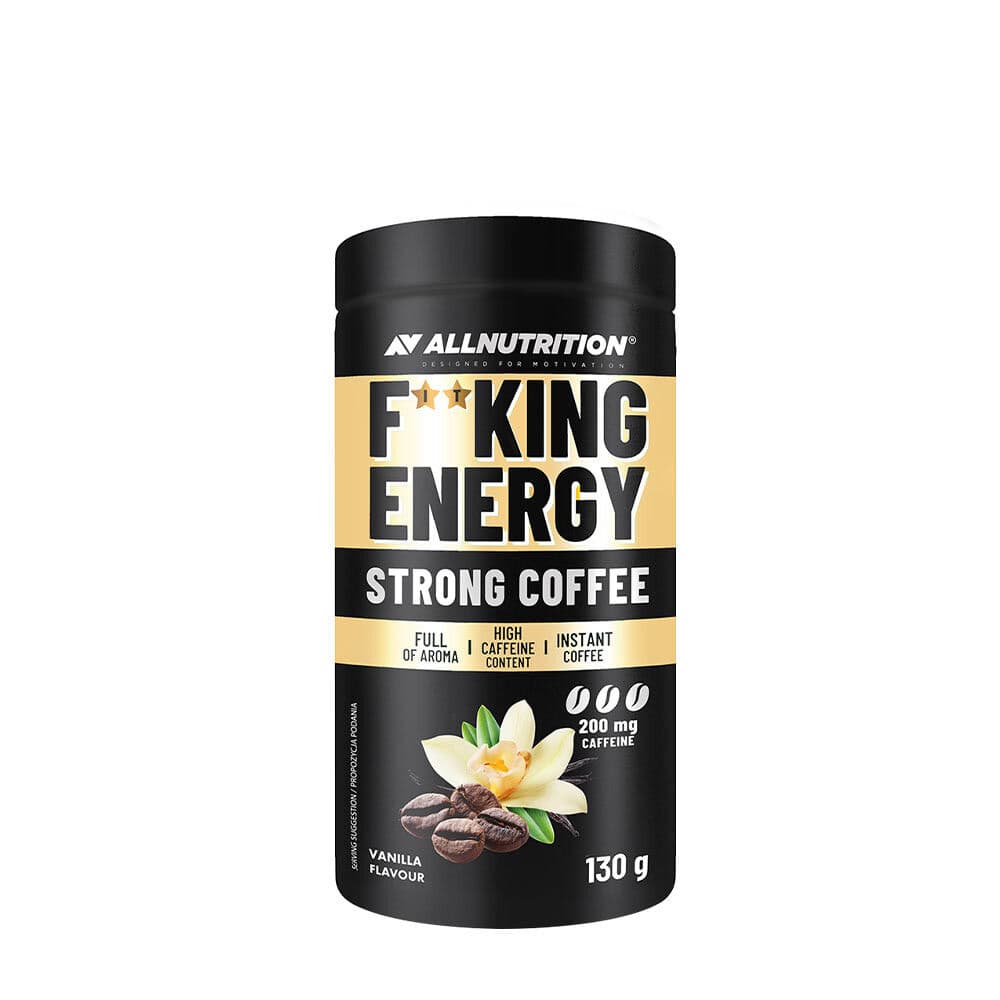 ALLNUTRITION FitKing Energy Strong Coffee - 130 g, Vanilla