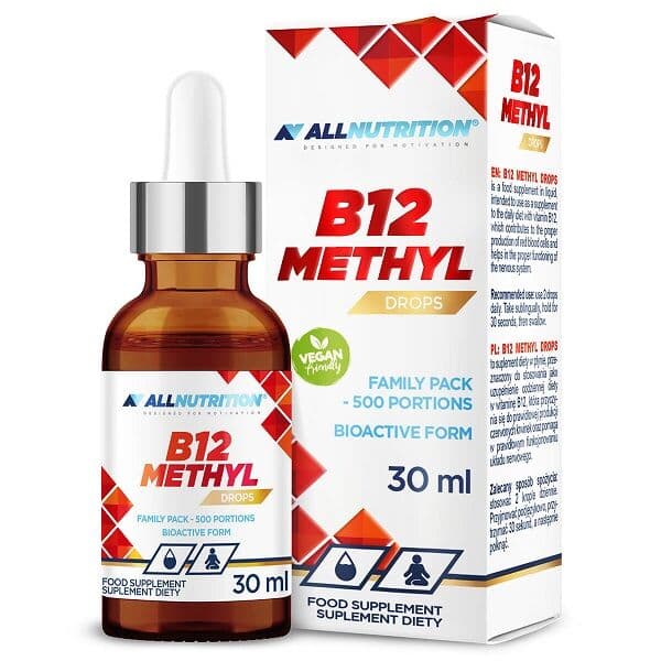 B12 Methyl Drops – 30 ml.