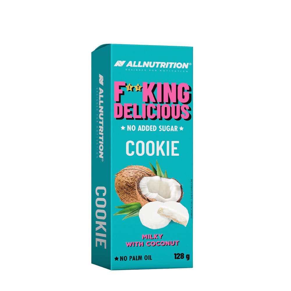 Fitking Delicious Cookie, Milky with Coconut - 128g