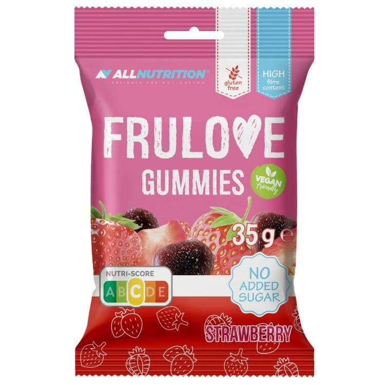 Frulove Gummies, Strawberry – 35g