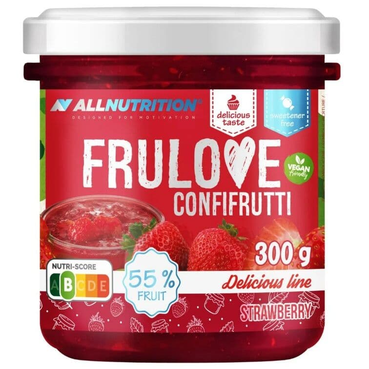 Allnutrition – Frulove Confifrutti, Strawberry – 300g