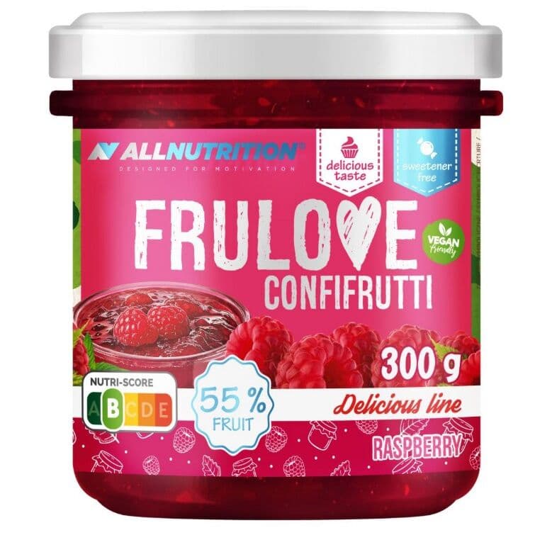 Allnutrition – Frulove Confifrutti, Raspberry – 300g
