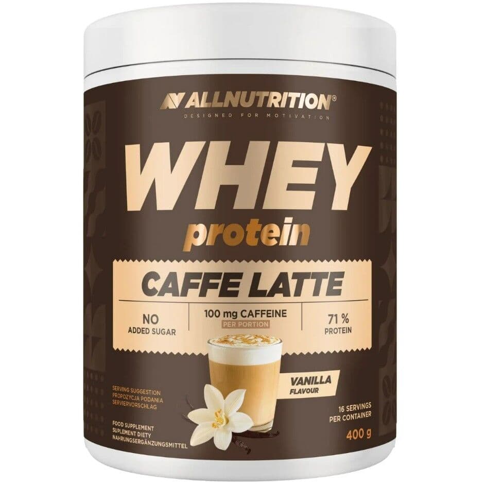 Allnutrition - Whey Protein Caffe Latte, Vanilla - 400g