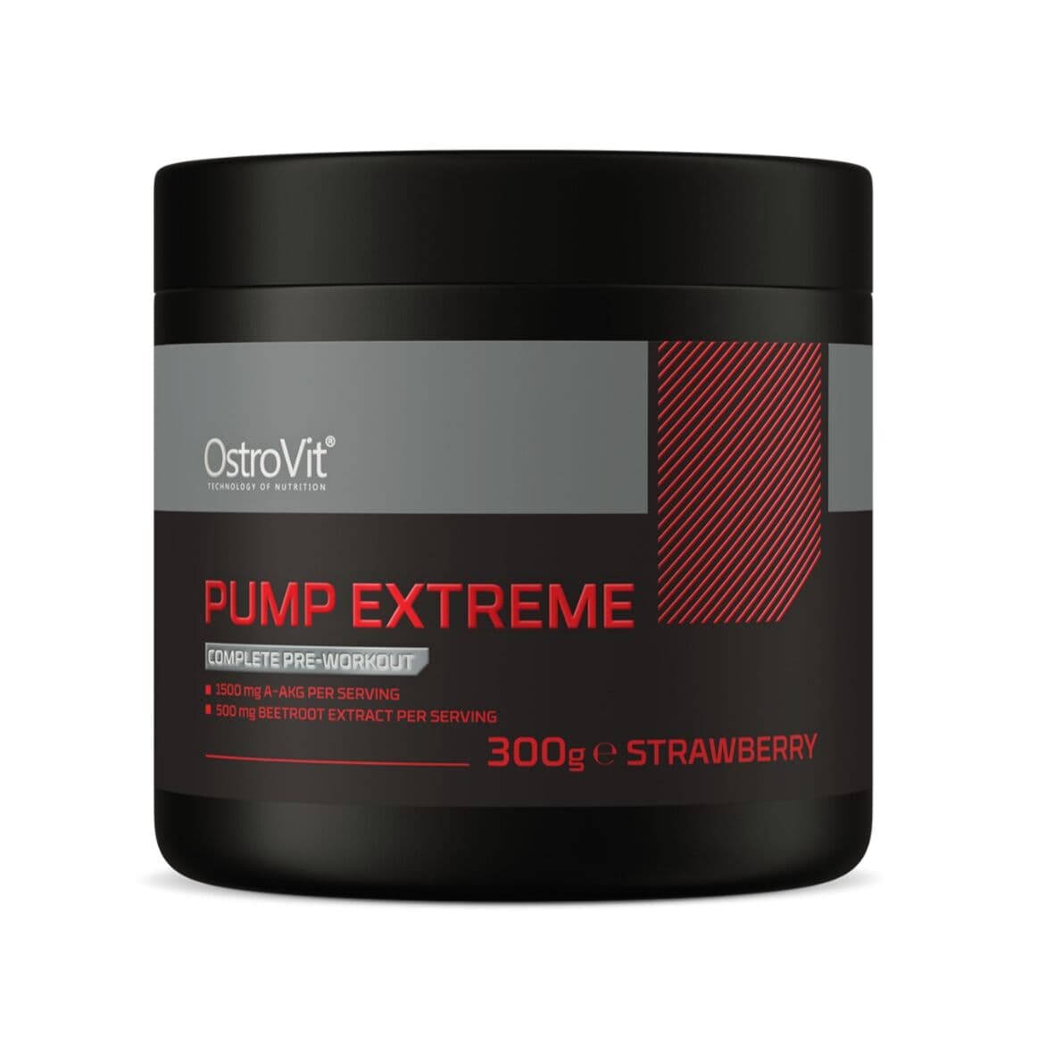 OstroVit – Pump Extreme Pre-workout, Strawberry – 300g