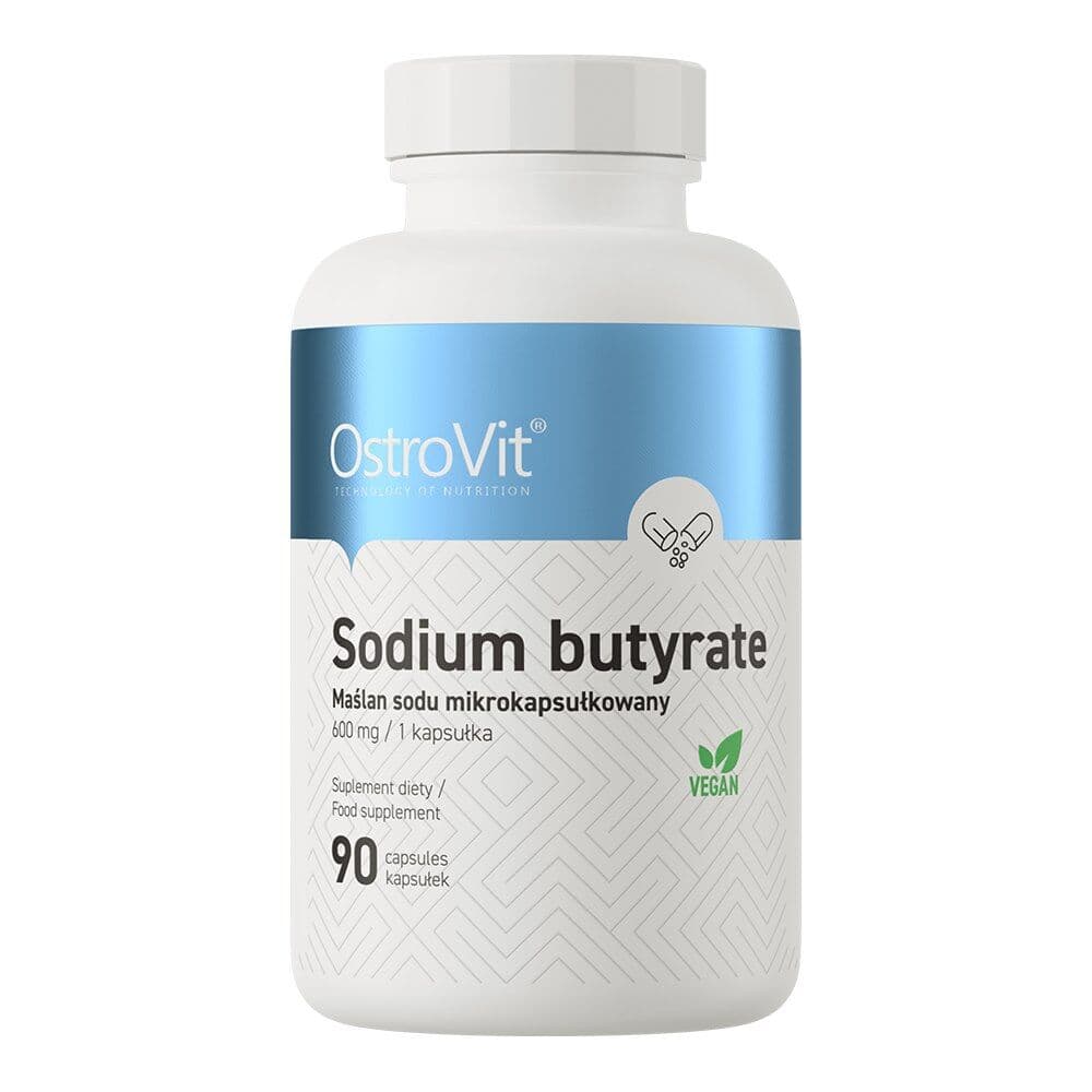 Sodium Butyrate, 600mg – 90 capsules