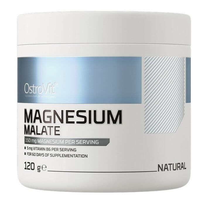 Magnesium Malate, Natural – 120g