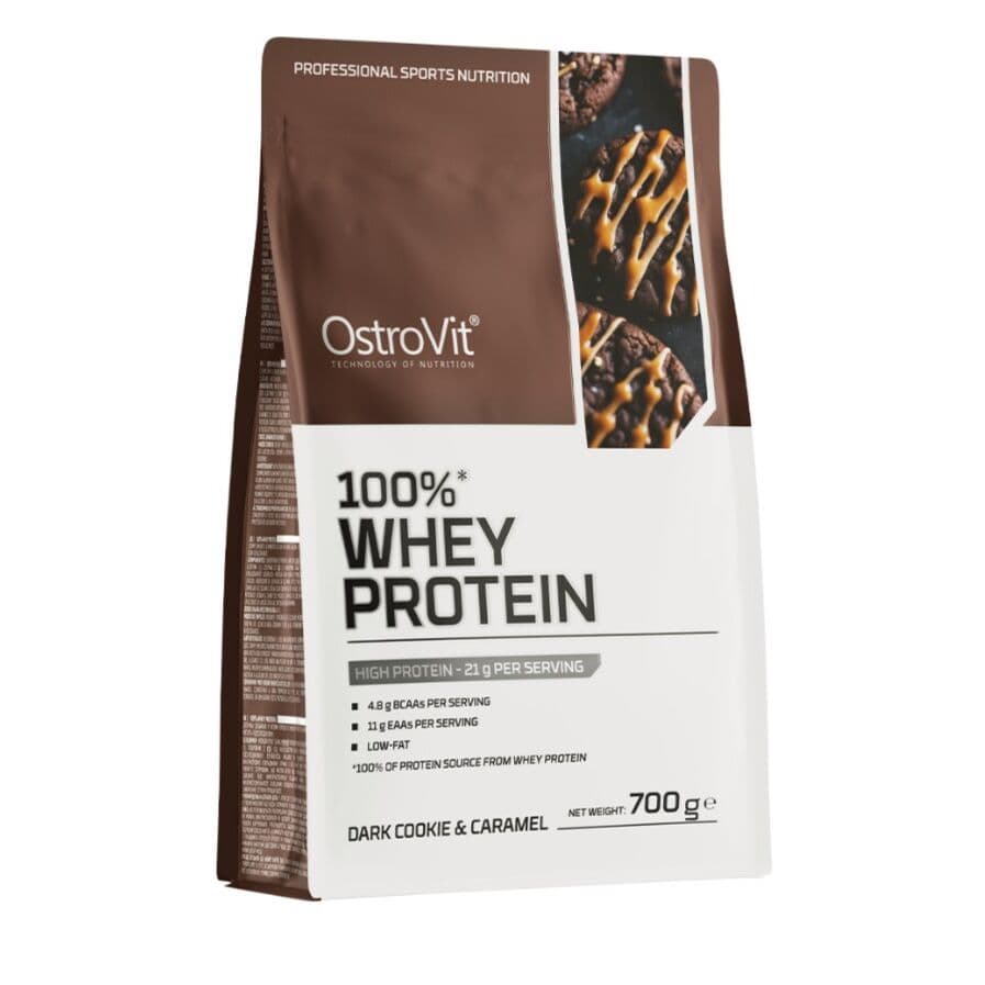 OstroVit – 100% Whey Protein, Dark Cookie & Caramel – 700g