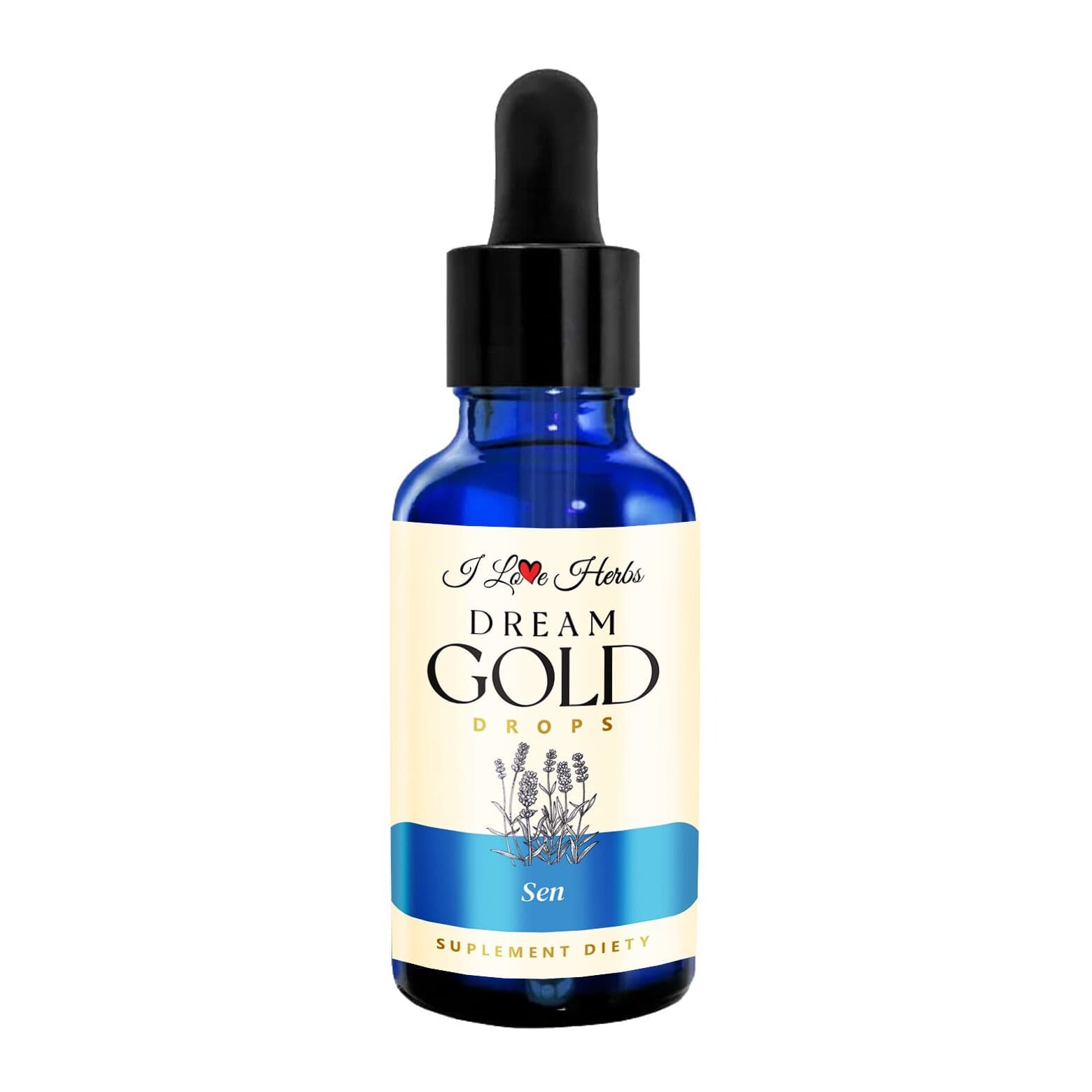 I LOVE HERRBS - DREAM Gold druppels SEN (50 ml)