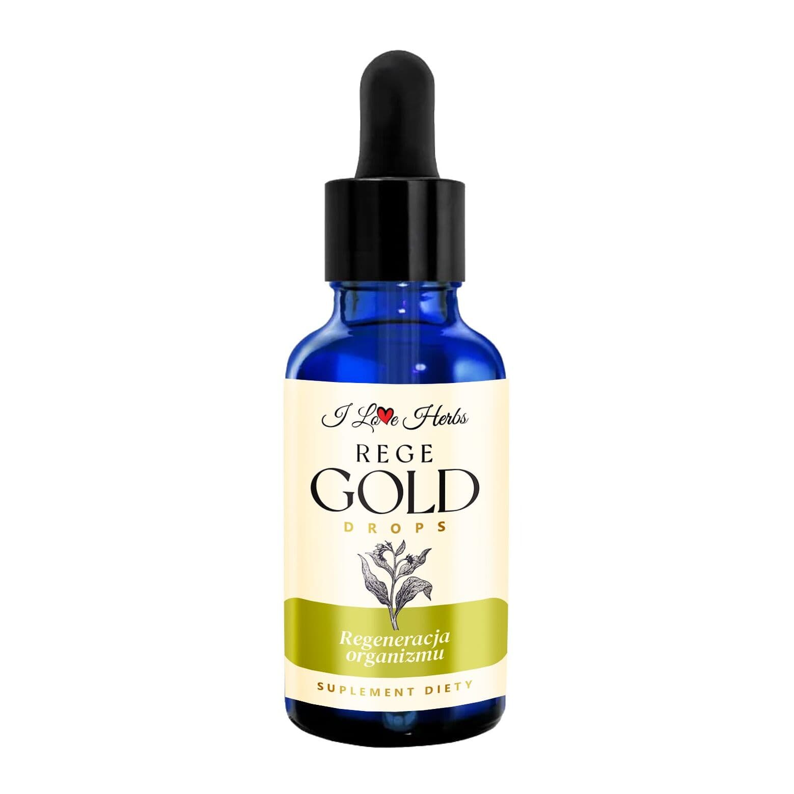 I LOVE HERRBS - REGE Gold druppels REGENERACJA (50 ml)