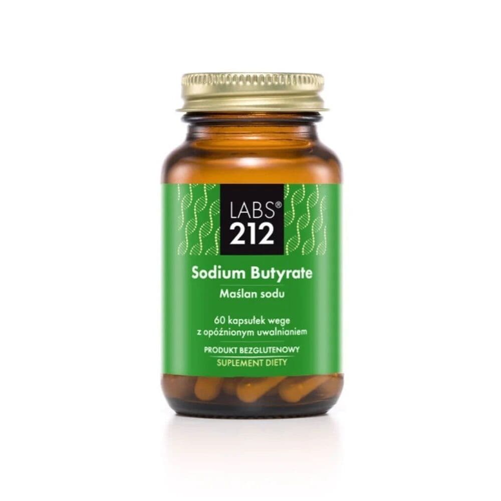 LABS212 Sodium Butyrate - 60 kapsler