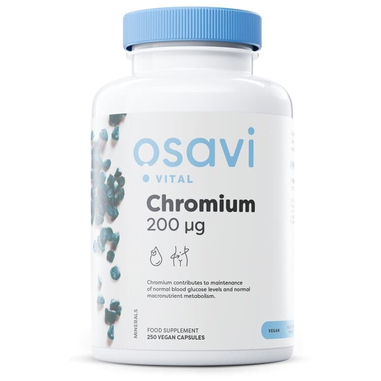 Chromium, 200mcg - 250 veganistische capsules