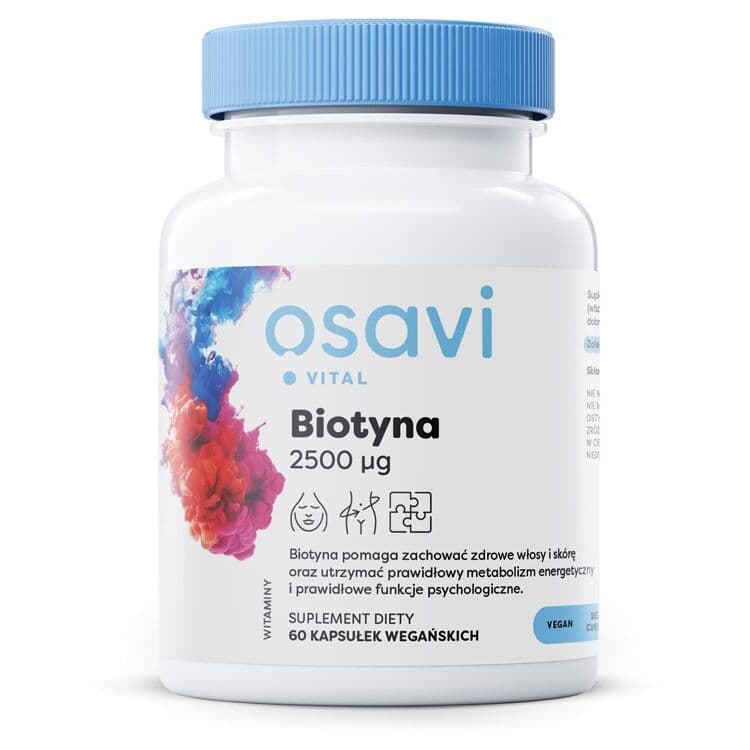 OSAVI Biotin, 2500 mcg (60 vcaps)