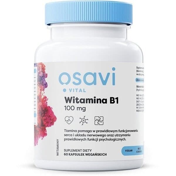 OSAVI Vitamin B1, 100 mg (60 vcaps)