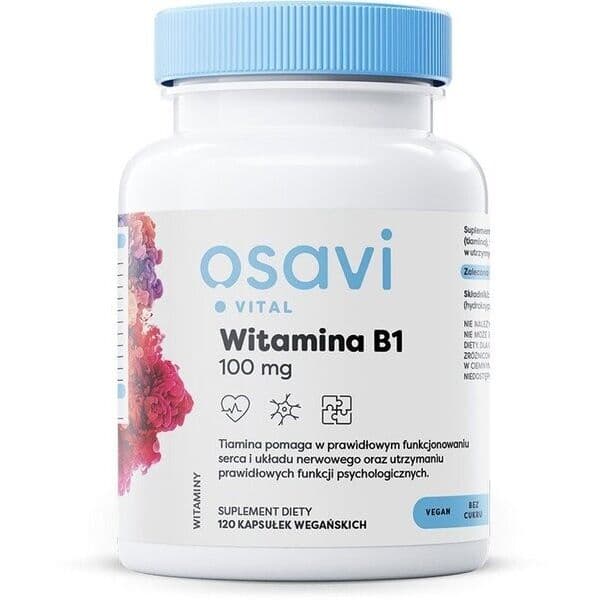 OSAVI Vitamin B1, 100 mg (120 v-capsules)
