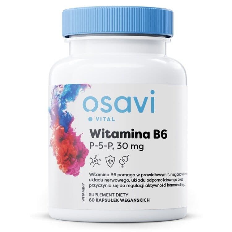 OSAVI Vitamin B6, P-5P 30 mg (60 v-capsules)
