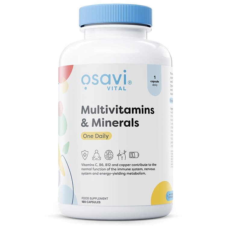 Multivitamins & Minerals One Daily – 180 caps