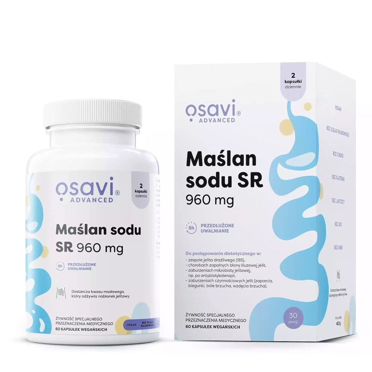 OSAVI Sodium butyrate (60 capsules)